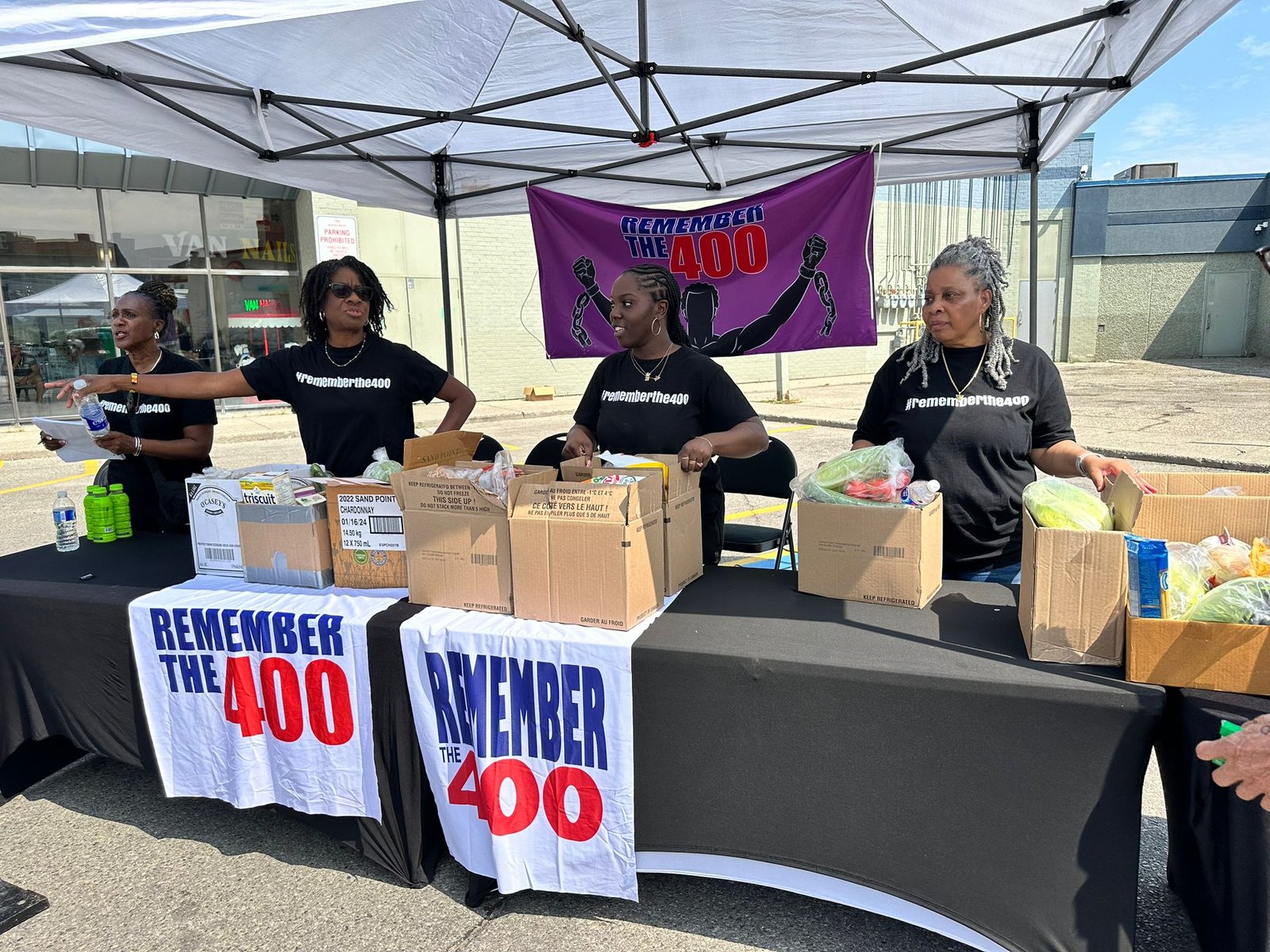 Remember The 400 community volunteers